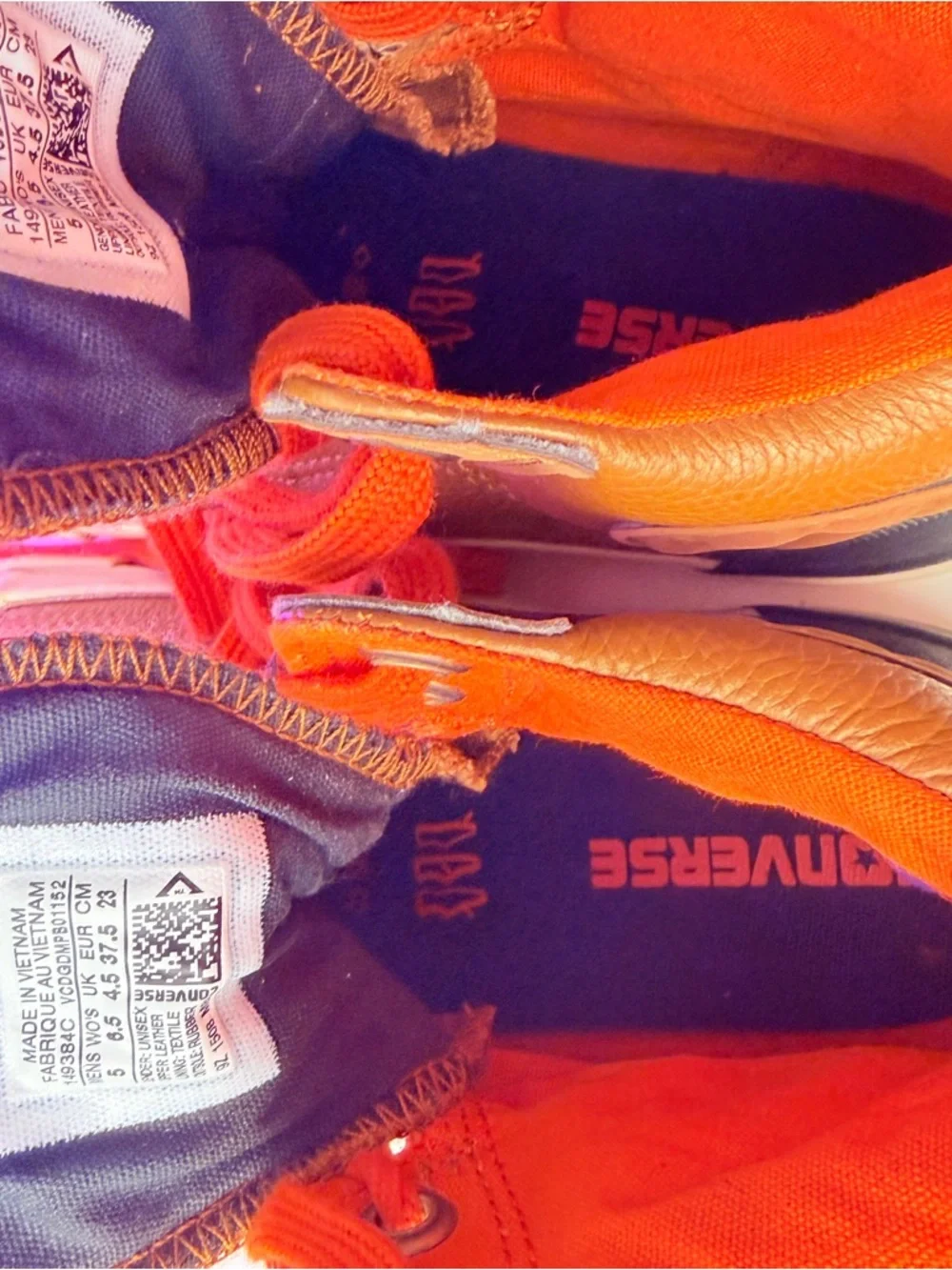 Leather High Top Converse Limited Edition!! - Picture 4 of 6